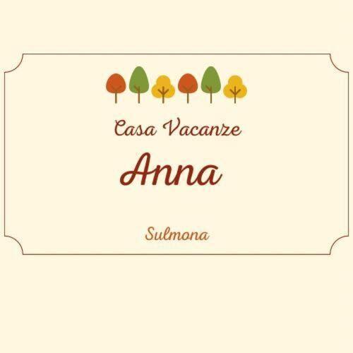 Апартаменты Casa Vacanze Da Anna Сульмона Экстерьер фото